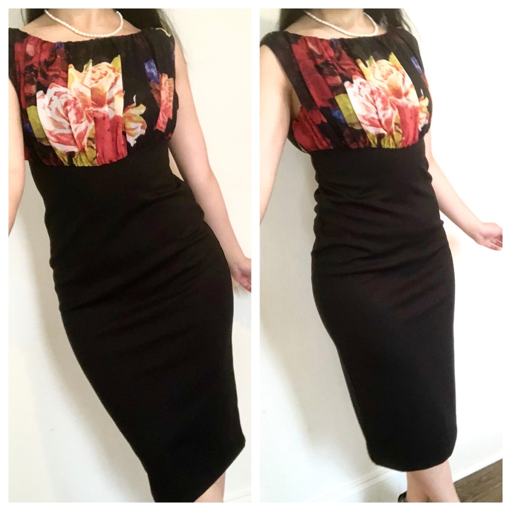 Ted Baker Floral Sheath Dress 2